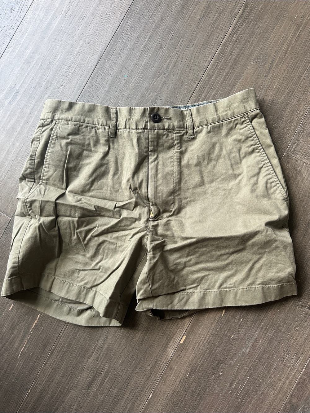 Mens j Crew Navy Outer with Khaki Inner Casual Shorts